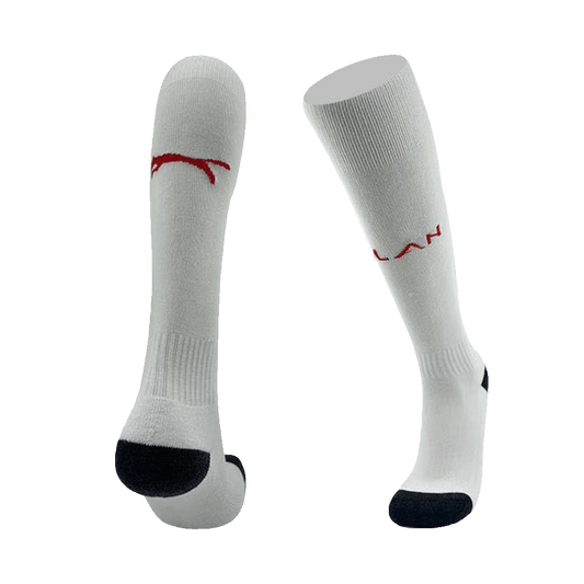 AC Milan Home Soccer Socks 2024/25 Go Soccer World Shop
