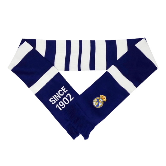 Real Madrid Soccer knitting Scarf Blue&White Go Soccer World Shop