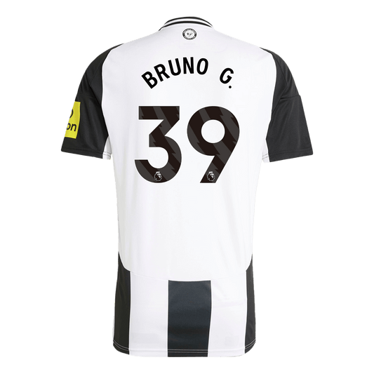 BRUNO G. #39 Newcastle United Home Cheap Soccer Jersey 2024/25 Go Soccer World Shop