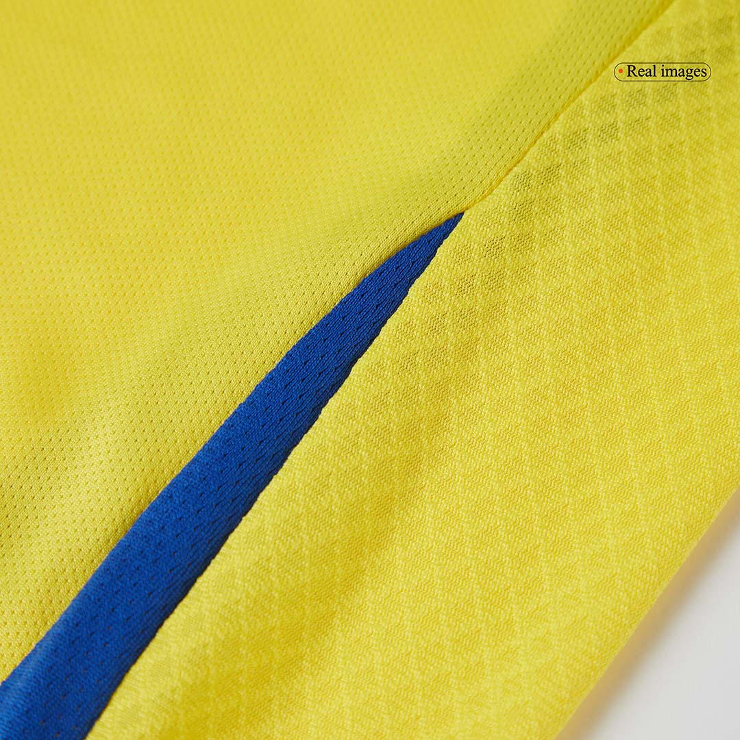 Al Nassr Home Cheap Soccer Jersey Kit(Jersey+Shorts+Socks) 2024/25 Go Soccer World Shop