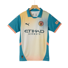 Manchester City Fourth Away Cheap Soccer Jersey Kit(Jersey+Shorts) 2024/25 - Definitely City Go Soccer World Shop