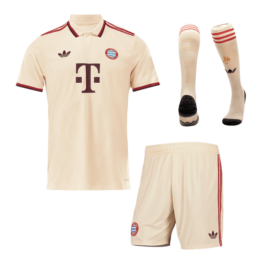 Bayern Munich Third Away Cheap Soccer Jersey Kit(Jersey+Shorts+Socks) 2024/25- UCL Go Soccer World Shop