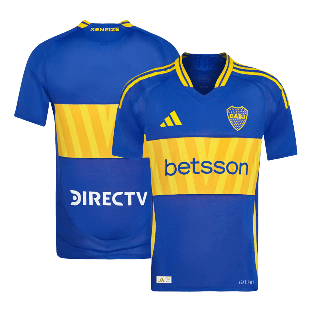 Player Version Boca Juniors Home Cheap Soccer Jersey 2024/25 Go Soccer World Shop