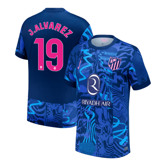 J.ALVAREZ #19 Atletico Madrid Third Away Cheap Soccer Jersey 2024/25 Go Soccer World Shop