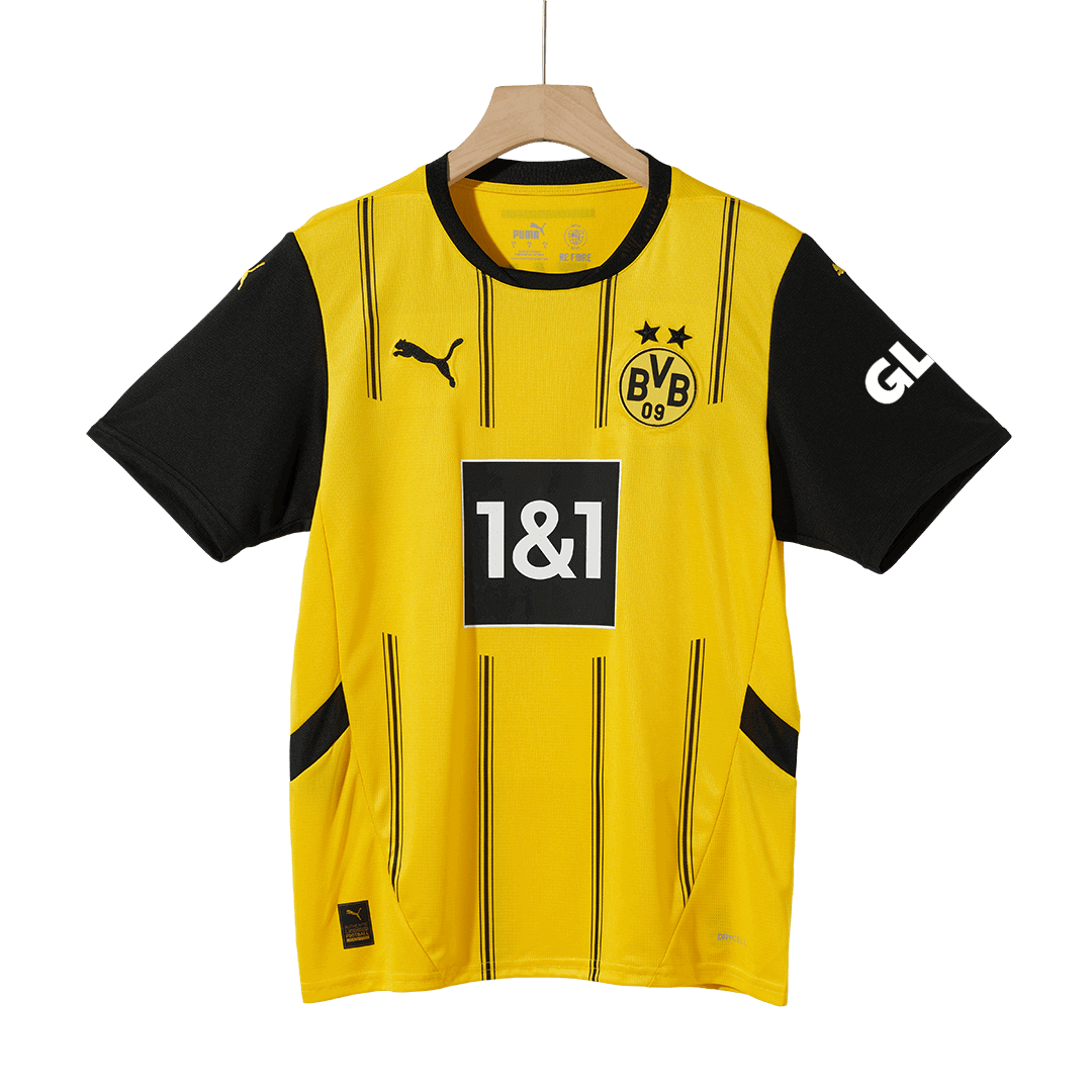 Borussia Dortmund Home Cheap Soccer Jersey Kit(Jersey+Shorts+Socks) 2024/25 Go Soccer World Shop
