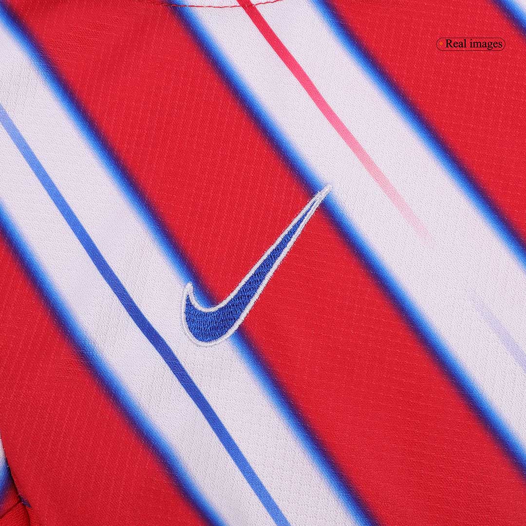 Kid's Atletico Madrid Home Cheap Soccer Jersey Kit(Jersey+Shorts+Socks) 2024/25 Go Soccer World Shop
