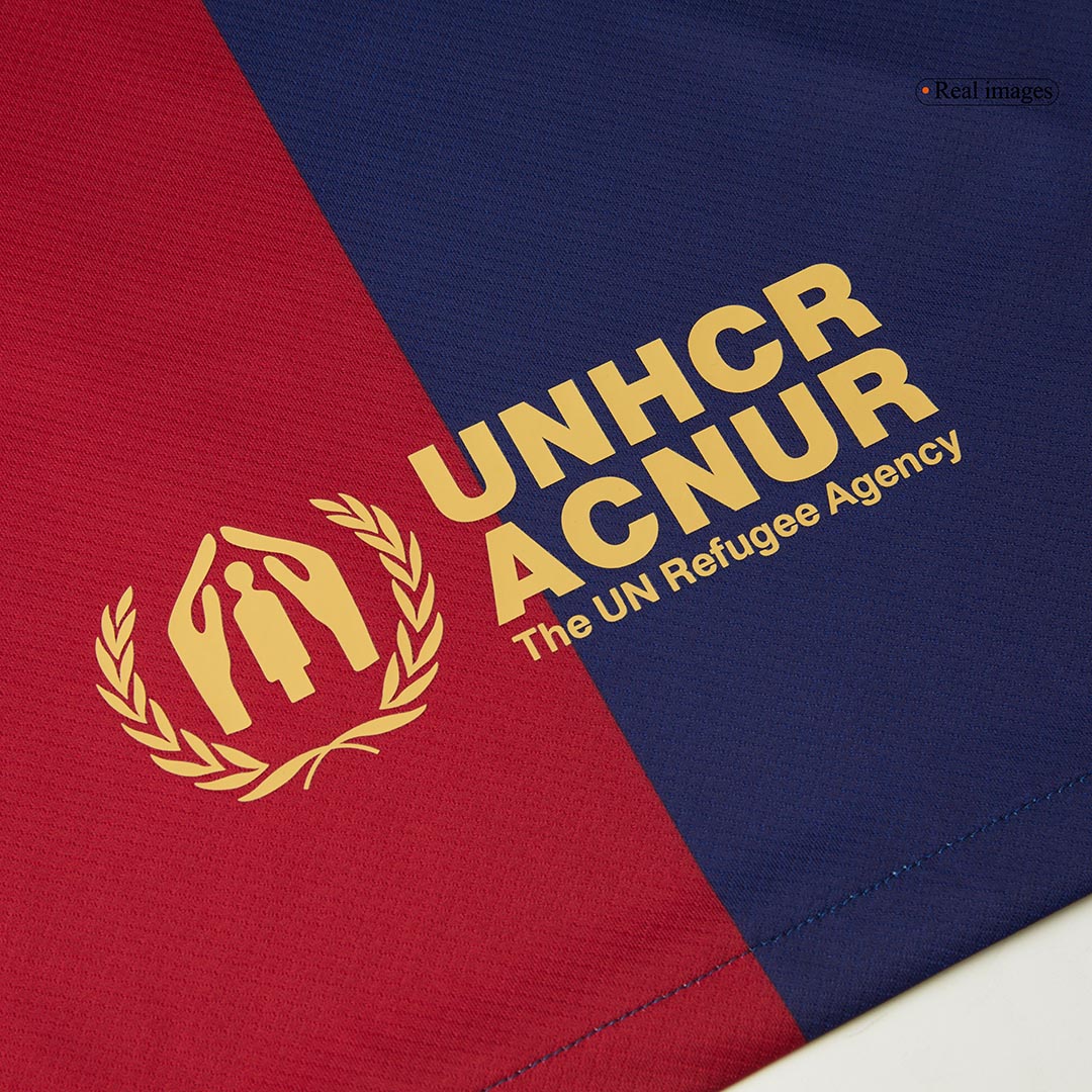 Barcelona Home Cheap Soccer Jersey 2024/25-Spotify Logo Without Text Go Soccer World Shop