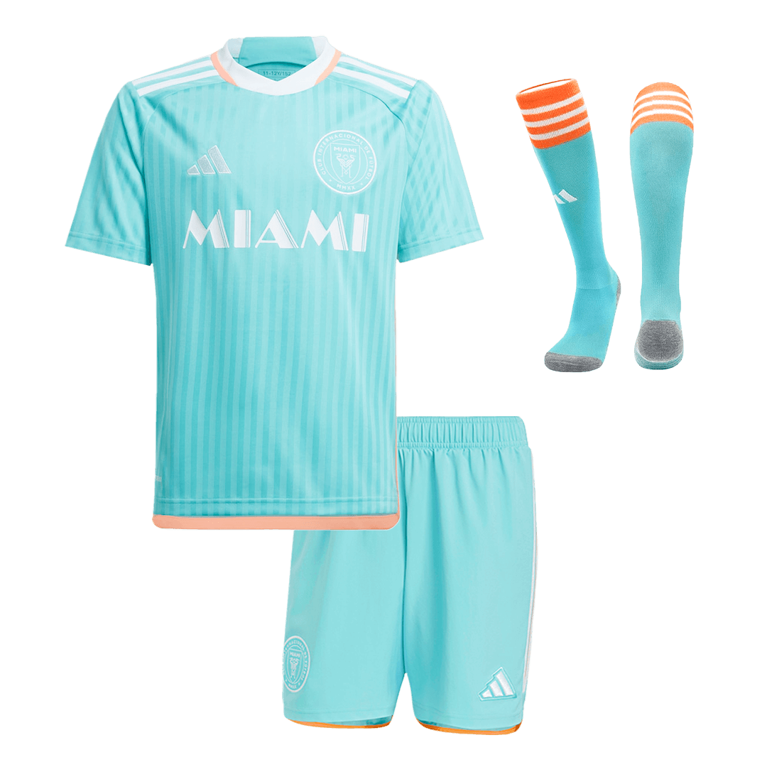 Kid's Inter Miami CF Third Away Cheap Soccer Jersey Kit(Jersey+Shorts+Socks) 2024 Go Soccer World Shop