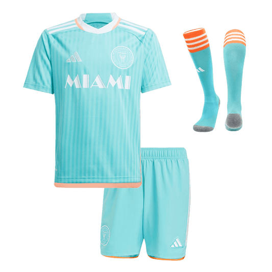 Kid's Inter Miami CF Third Away Cheap Soccer Jersey Kit(Jersey+Shorts+Socks) 2024 Go Soccer World Shop
