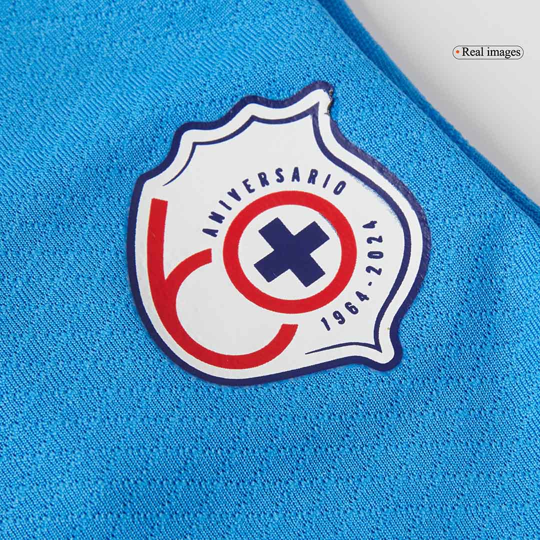 Kid's Cruz Azul Home Cheap Soccer Jersey Kit(Jersey+Shorts) 2024/25 Go Soccer World Shop