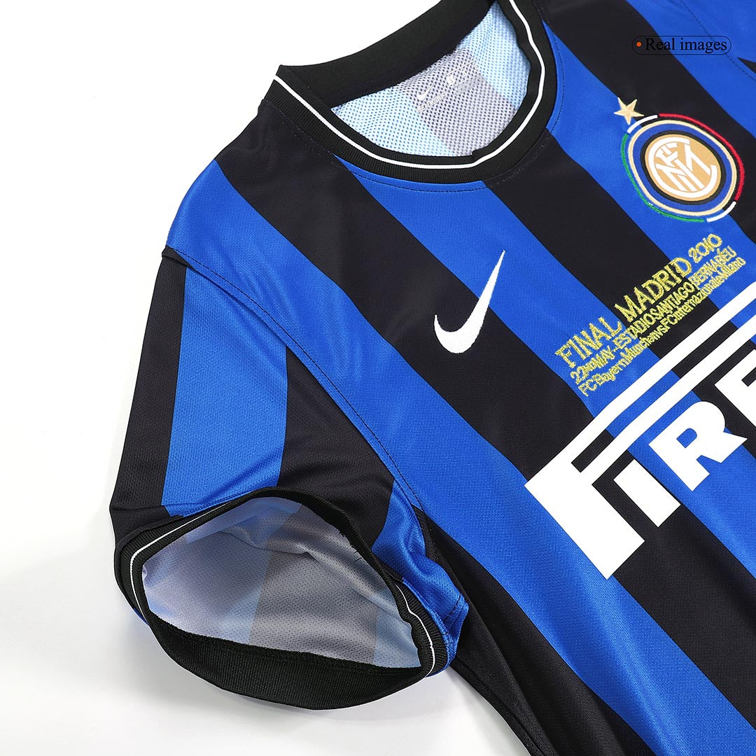 Retro 2009/10 Inter Milan Home Cheap Soccer Jersey - UCL Final Go Soccer World Shop