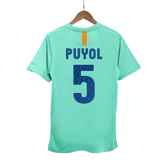 Retro PUYOL #5 2010/11 Barcelona Away Cheap Soccer Jersey Go Soccer World Shop