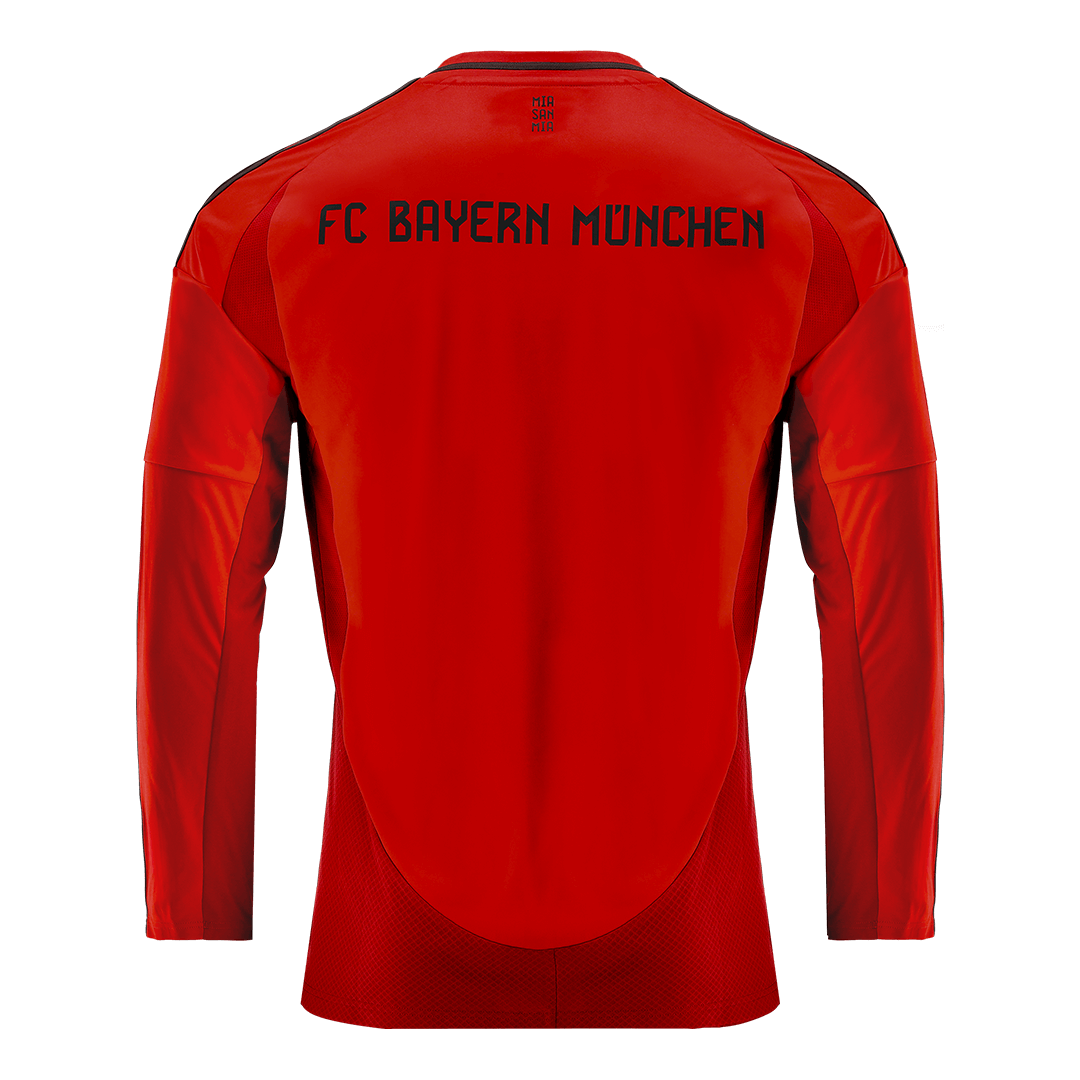Bayern Munich Home Long Sleeve Cheap Soccer Jersey 2024/25 Go Soccer World Shop