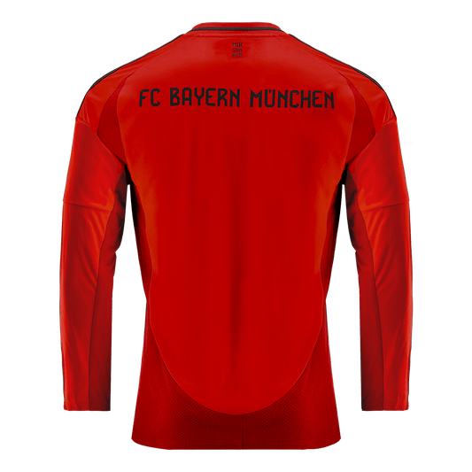 Bayern Munich Home Long Sleeve Cheap Soccer Jersey 2024/25 Go Soccer World Shop