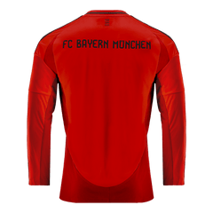 Bayern Munich Home Long Sleeve Cheap Soccer Jersey 2024/25 Go Soccer World Shop