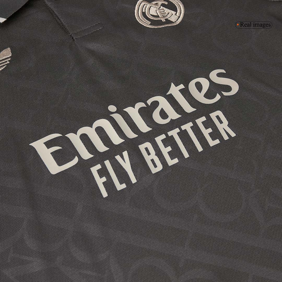Kid's Real Madrid Third Away Cheap Soccer Jersey Kit(Jersey+Shorts+Socks) 2024/25 Go Soccer World Shop