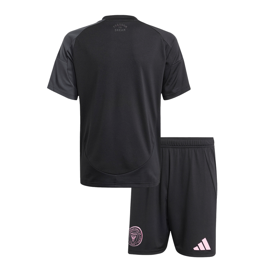 Kid's Inter Miami CF Away Cheap Soccer Jersey Kit(Jersey+Shorts) 2025 Go Soccer World Shop