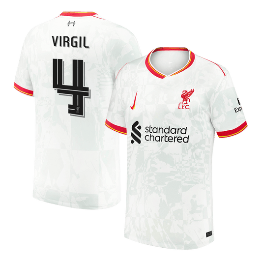 VIRGIL #4 Liverpool Third Away Cheap Soccer Jersey 2024/25 - UCL Go Soccer World Shop