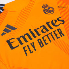 Player Version VINI JR. #7 Real Madrid Away Cheap Soccer Jersey 2024/25 - Bear Champ Font Go Soccer World Shop