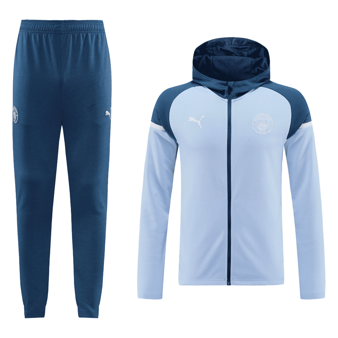 Manchester City Hoodie Training Kit (Jacket+Pants) 2024/25 Go Soccer World Shop