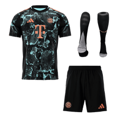 Bayern Munich Away Cheap Soccer Jersey Kit(Jersey+Shorts+Socks) 2024/25 Go Soccer World Shop