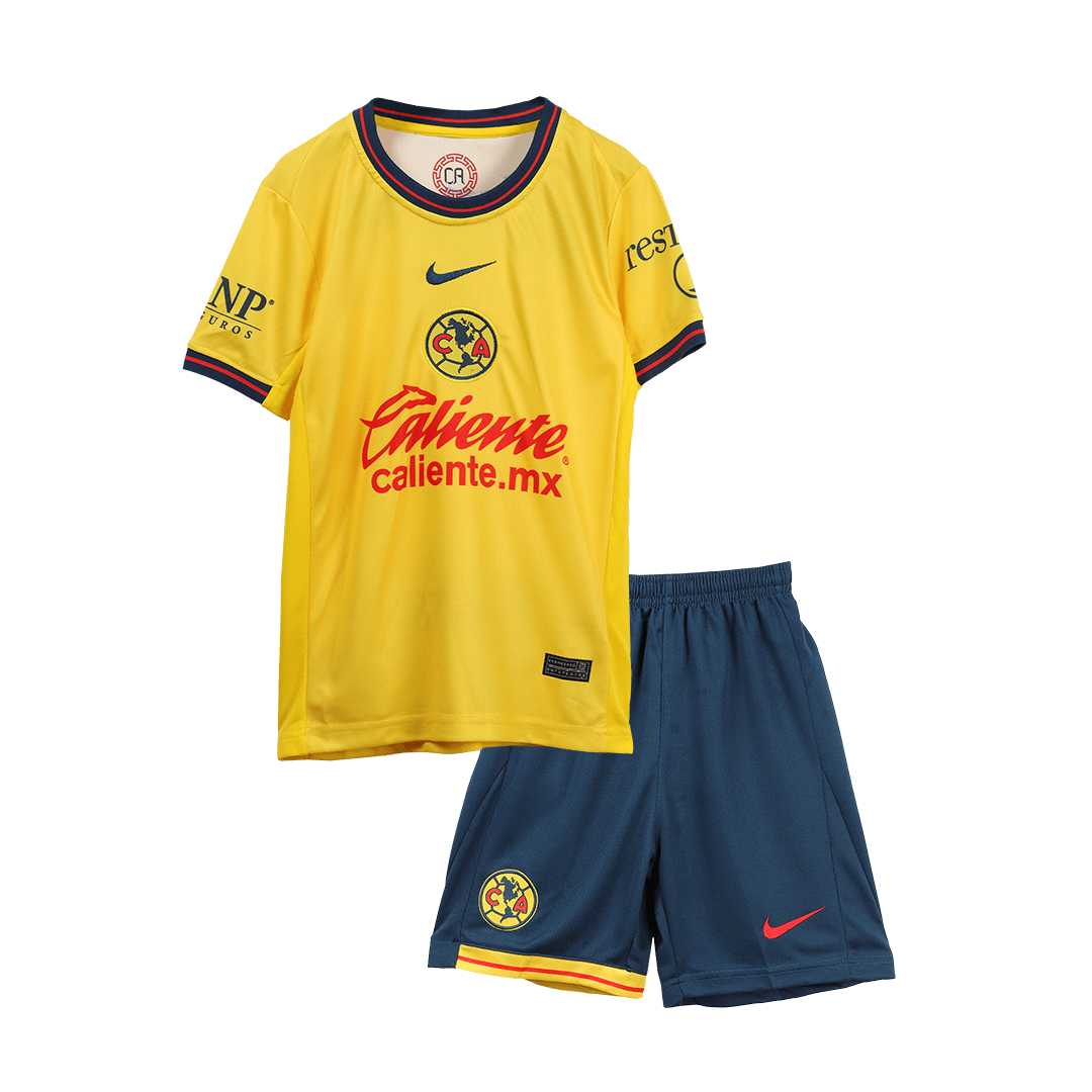 Kid's Club America Home Cheap Soccer Jersey Kit(Jersey+Shorts) 2024/25 Go Soccer World Shop