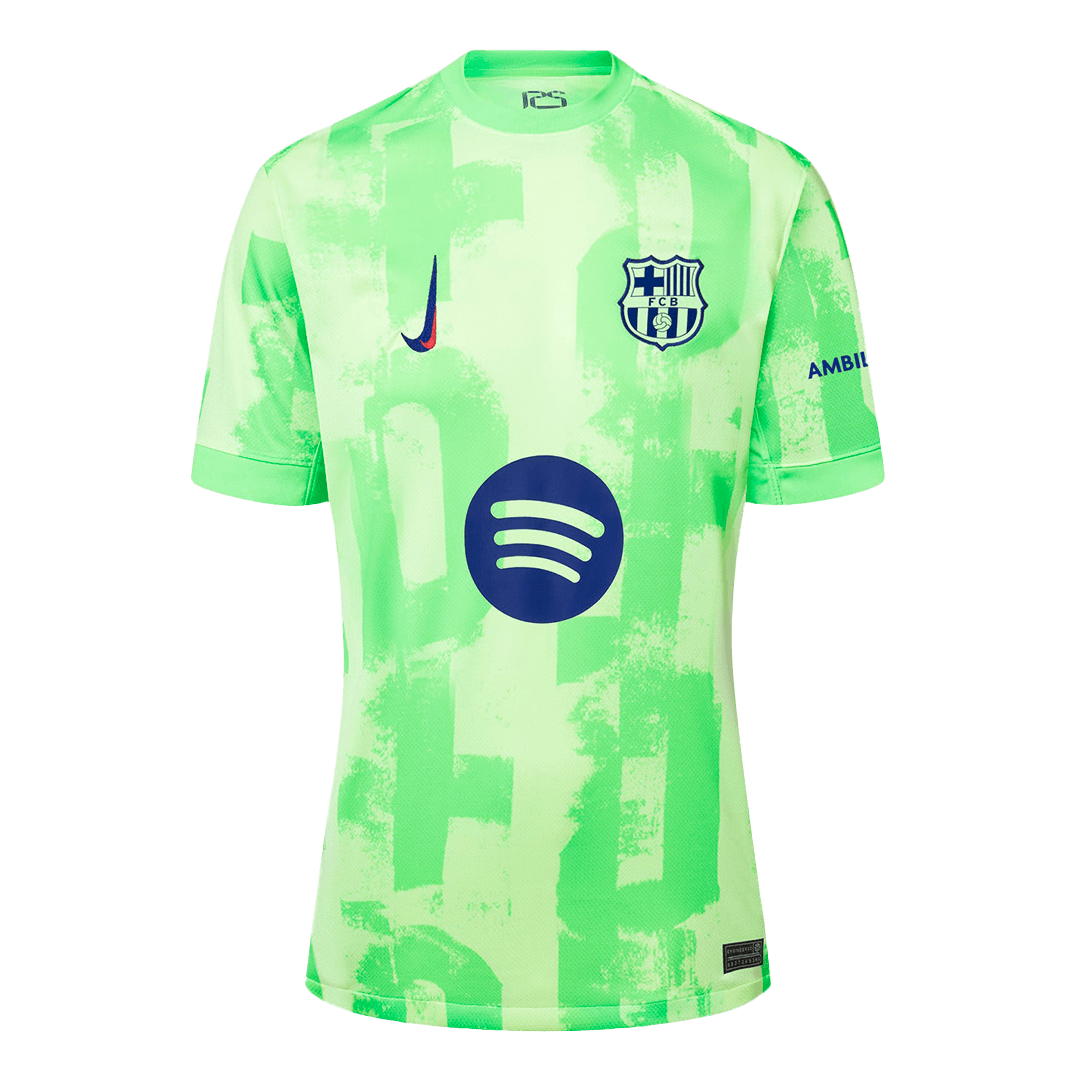 Barcelona Third Away Cheap Soccer Jersey 2024/25 - (Spotify Logo Without Text) Go Soccer World Shop