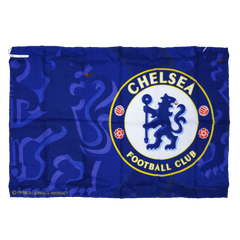 Chelsea Premier League Flag Blue Go Soccer World Shop