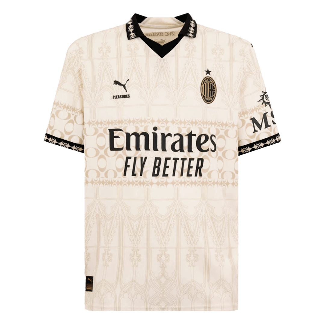AC Milan X Pleasures Fouth Away Cheap Soccer Jersey 2023/24 Go Soccer World Shop