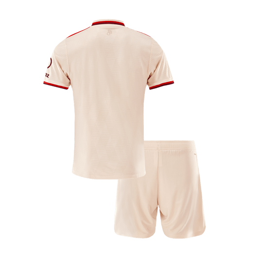 Kid's Bayern Munich Third Away Cheap Soccer Jersey Kit(Jersey+Shorts) 2024/25 - UCL Go Soccer World Shop