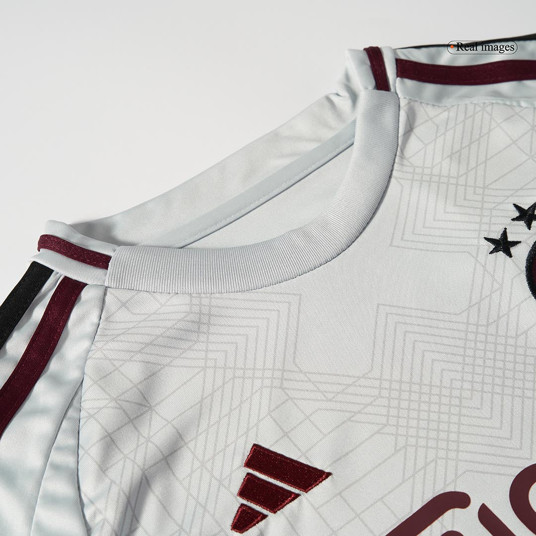 Kid's Ajax Third Away Cheap Soccer Jersey Kit(Jersey+Shorts) 2024/25 Go Soccer World Shop