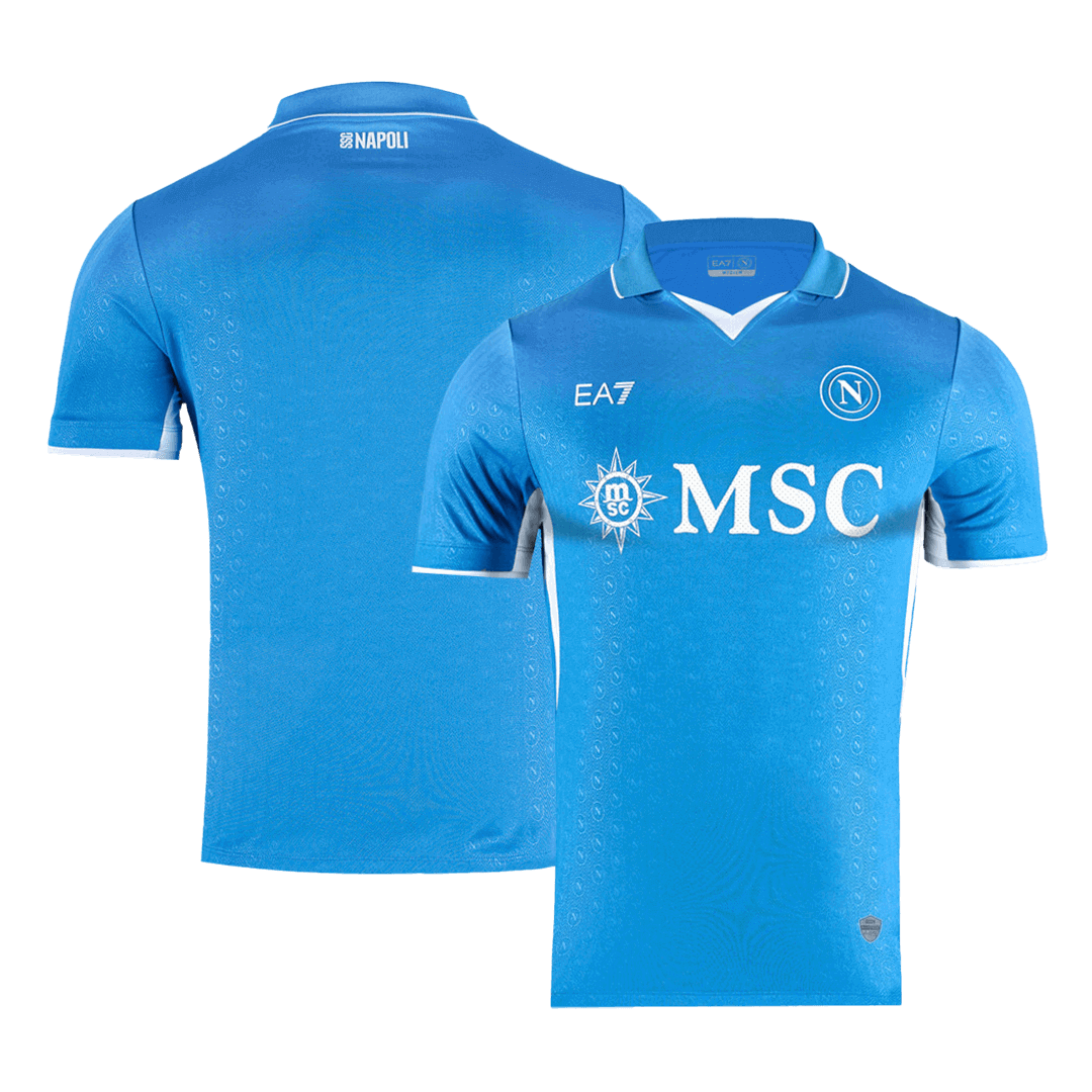 Player Version Napoli Home Cheap Soccer Jersey 2024/25 Go Soccer World Shop