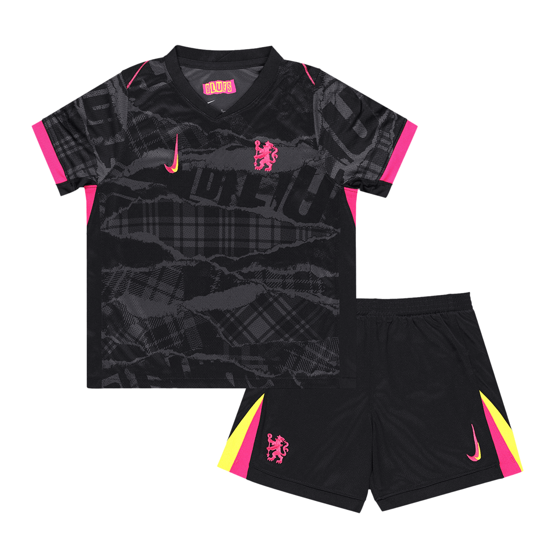 Kid's Chelsea Third Away Cheap Soccer Jersey Kit(Jersey+Shorts) 2024/25 Go Soccer World Shop
