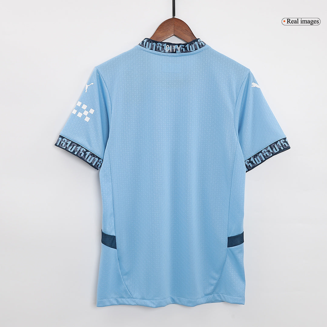 Player Version Manchester City Home Cheap Soccer Jersey 2024/25 Go Soccer World Shop