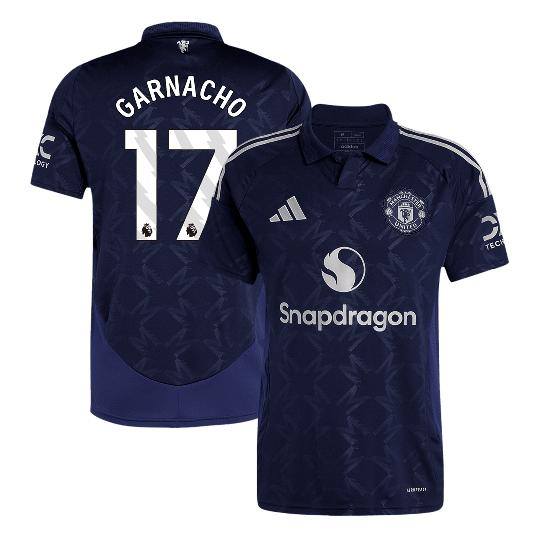 GARNACHO #17 Manchester United Away Cheap Soccer Jersey 2024/25 Go Soccer World Shop