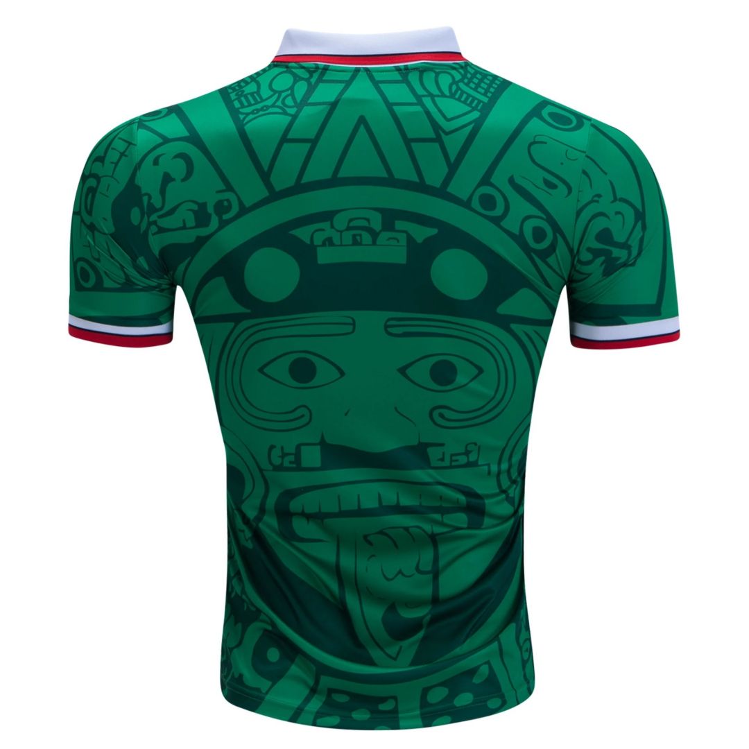 Discount Mexico Home Soccer Jersey 1998 Go Soccer World Shop