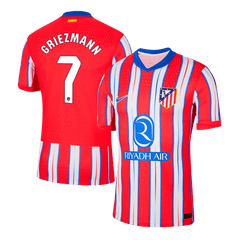 Player Version GRIEZMANN #7 Atletico Madrid Home Cheap Soccer Jersey 2024/25 Go Soccer World Shop