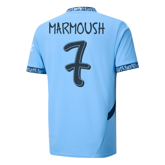MARMOUSH #7 Manchester City Home Cheap Soccer Jersey 2024/25 - UCL Go Soccer World Shop