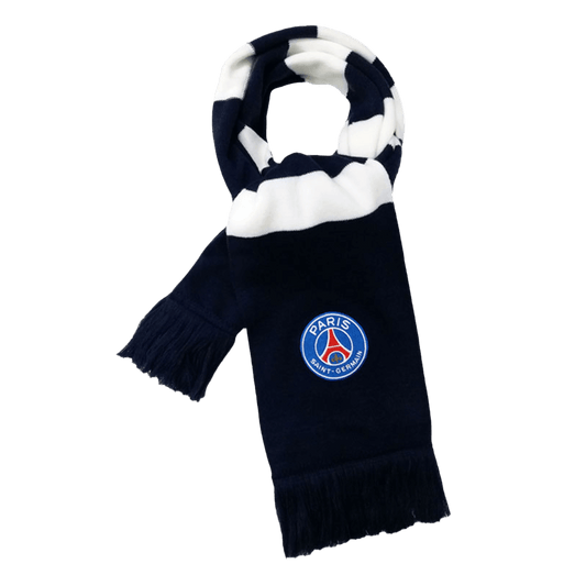 PSG Soccer knitting Scarf Black&White Go Soccer World Shop