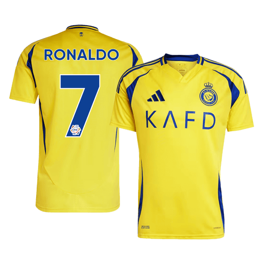 RONALDO #7 Al Nassr Home Cheap Soccer Jersey 2024/25 Go Soccer World Shop