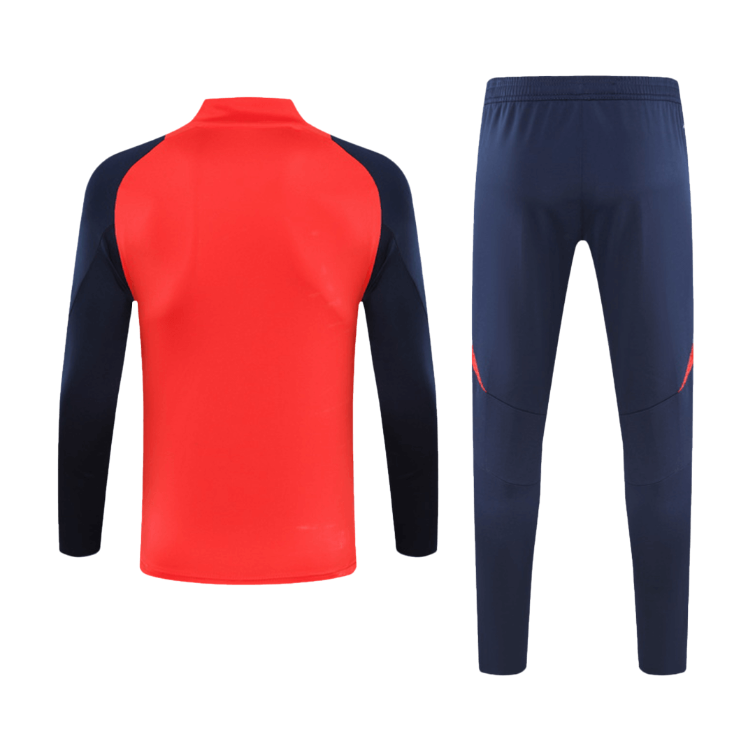 Manchester United Zipper Sweatshirt Kit(Top+Pants) 2024/25 Go Soccer World Shop
