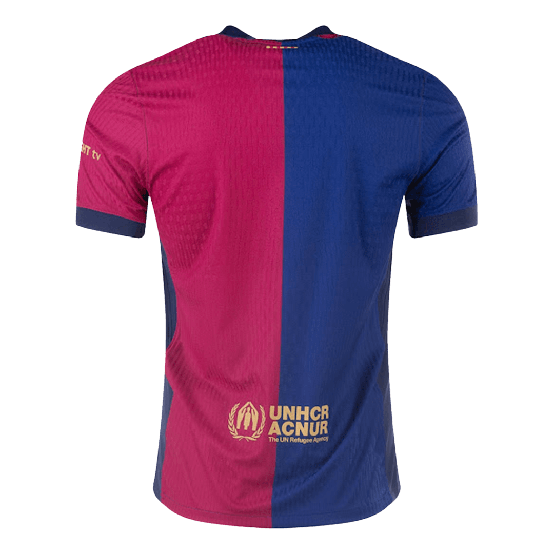 Player Version Barcelona Home Cheap Soccer Jersey 2024/25 - 125th Anniversary Go Soccer World Shop