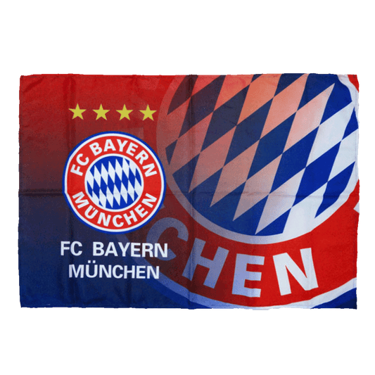 Bundesliga Bayern Flag Red Go Soccer World Shop