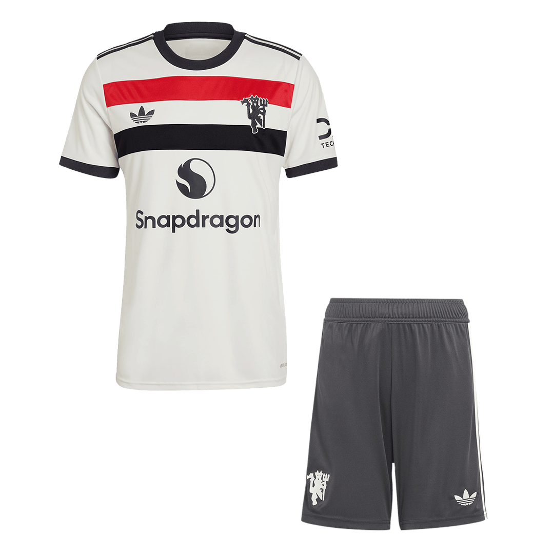Manchester United Third Away Cheap Soccer Jersey Kit(Jersey+Shorts) 2024/25 Go Soccer World Shop