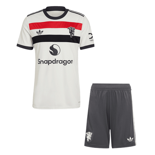 Manchester United Third Away Cheap Soccer Jersey Kit(Jersey+Shorts) 2024/25 Go Soccer World Shop