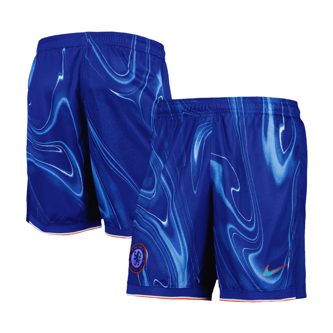 Chelsea Home Soccer Shorts 2024/25 Go Soccer World Shop