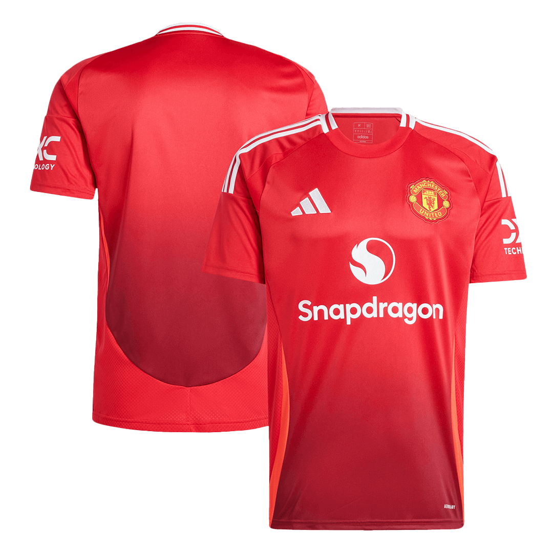 Manchester United Home Cheap Soccer Jersey 2024/25 Go Soccer World Shop