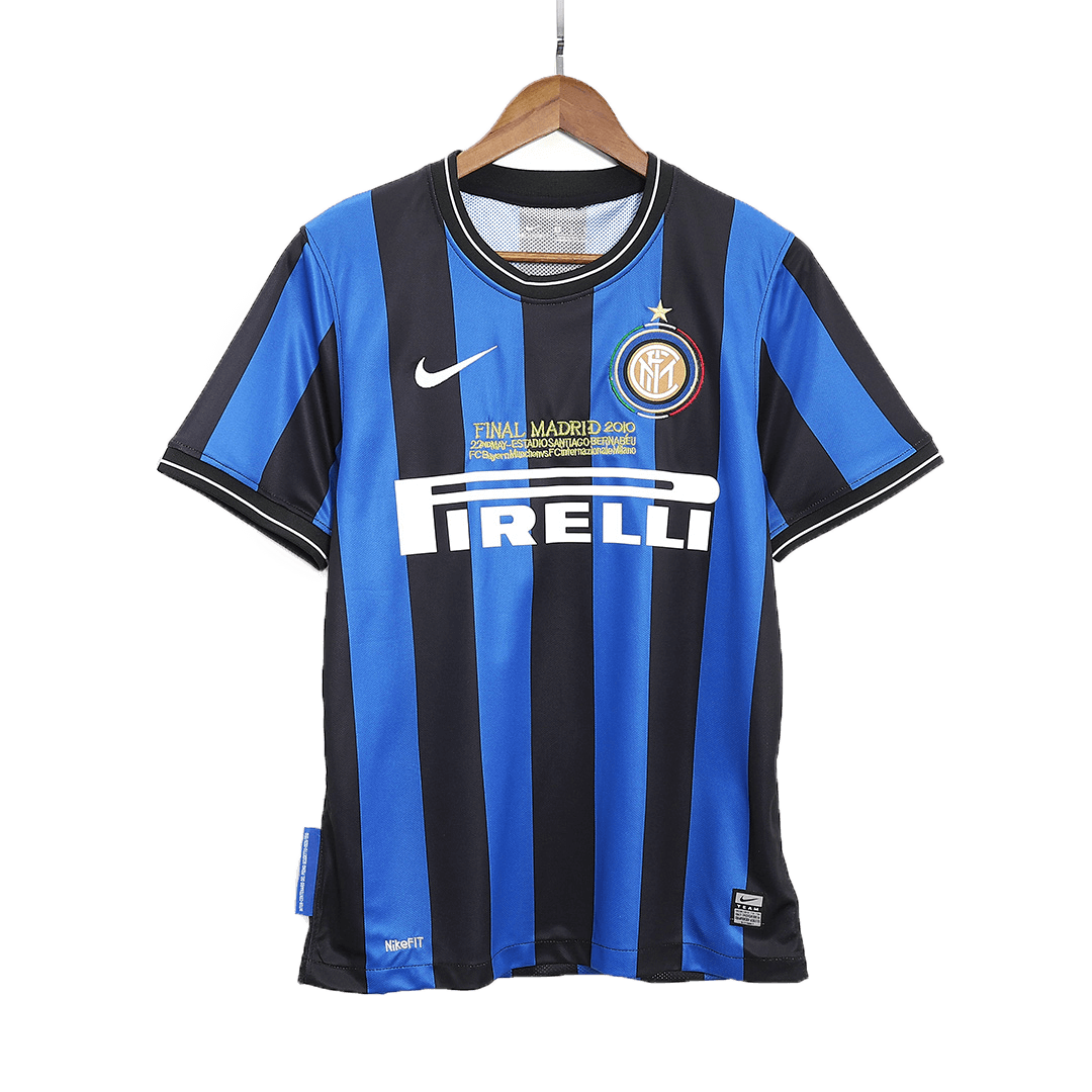 Retro 2009/10 Inter Milan Home Cheap Soccer Jersey - UCL Final Go Soccer World Shop