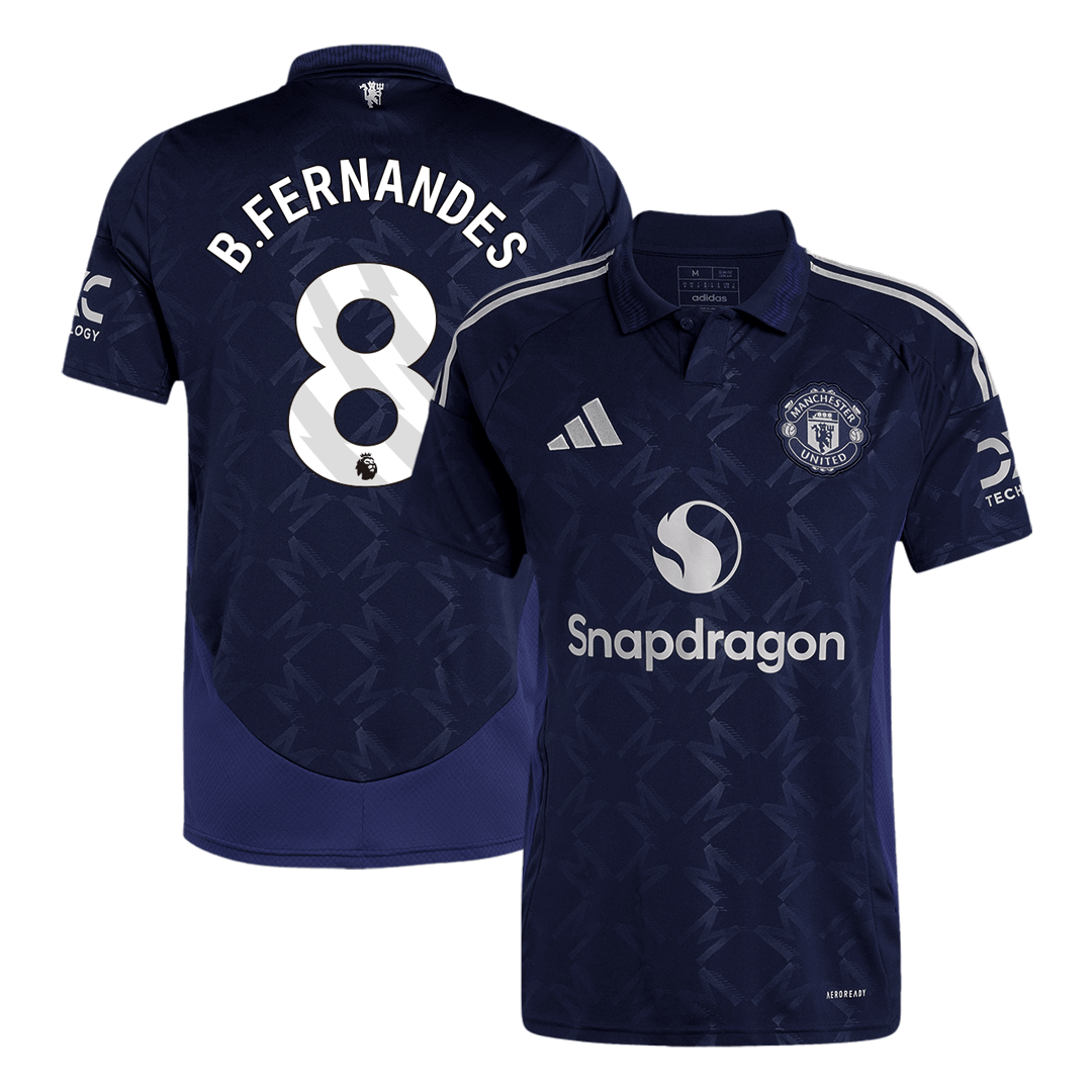 B.FERNANDES #8 Manchester United Away Cheap Soccer Jersey 2024/25 Go Soccer World Shop
