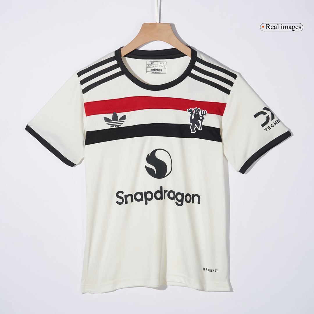 Kid's Manchester United Third Away Cheap Soccer Jersey Kit(Jersey+Shorts+Socks) 2024/25 Go Soccer World Shop